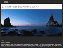 Tablet Screenshot of greatriverequipment.com